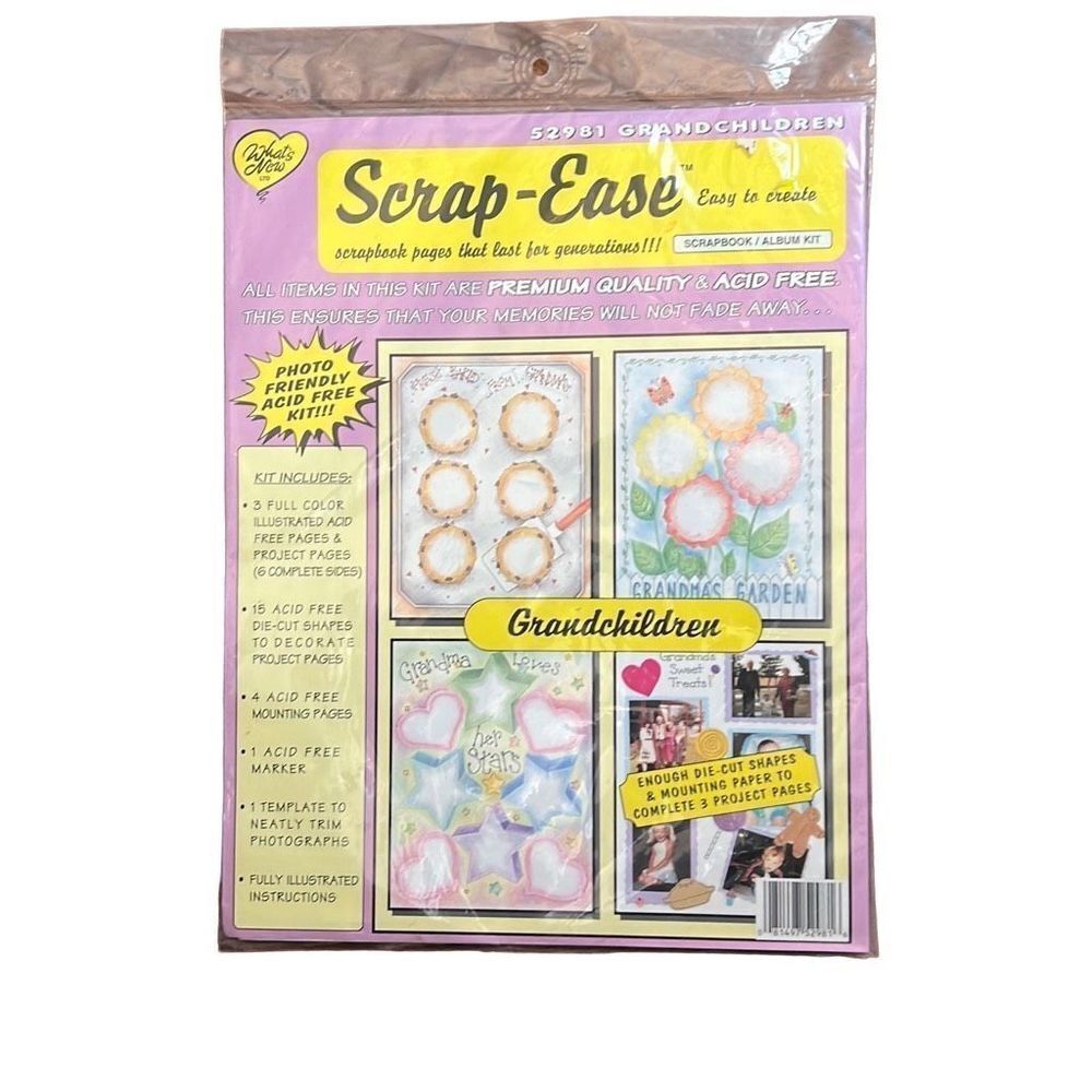 Scrap-Ease Scrapbook Page Album Kit New‎